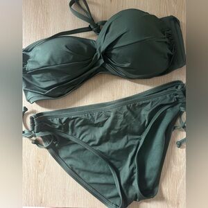 Elegant Green Bikini Set